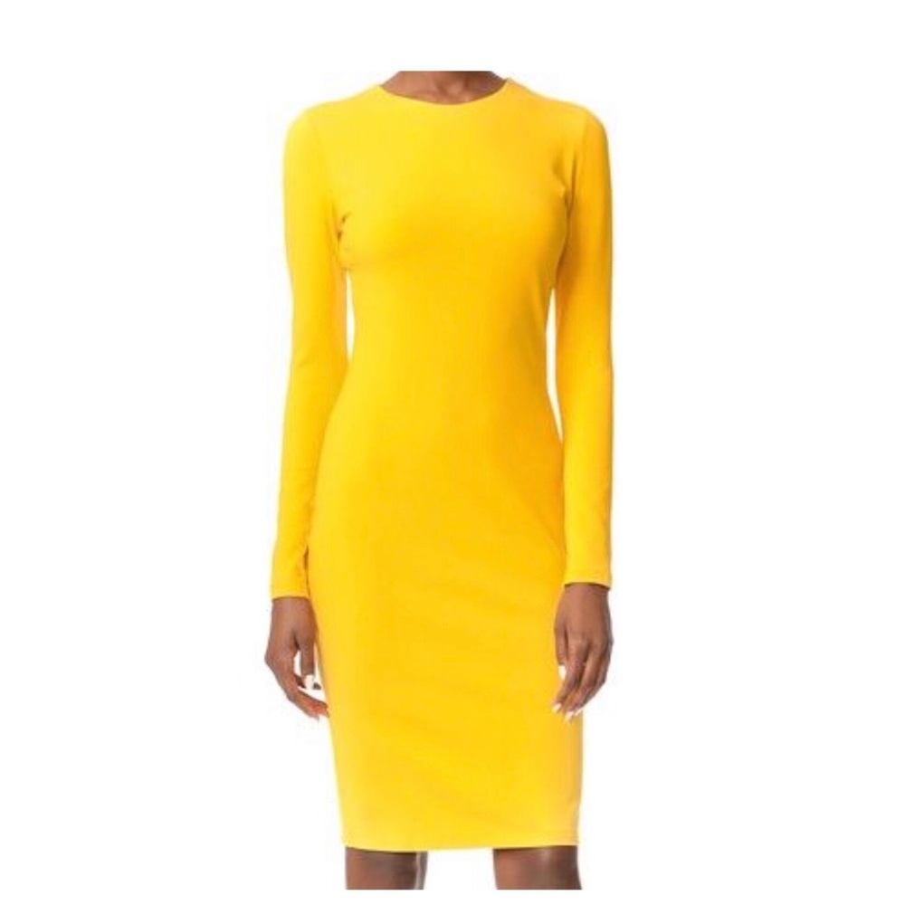 Yellow Susana Monaco dress